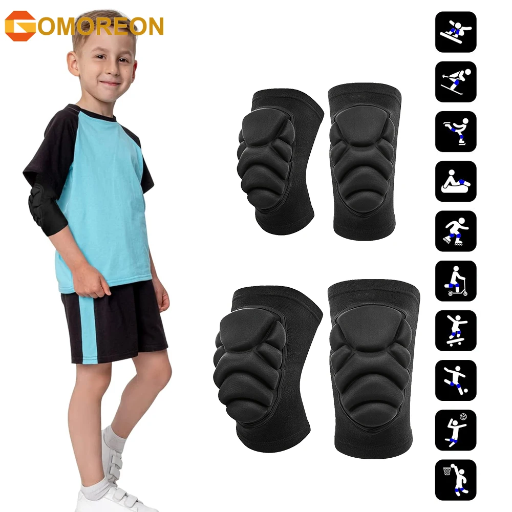 Cycling Gear For Kids - Joelheiras e cotoveleiras para crianças, mangas
