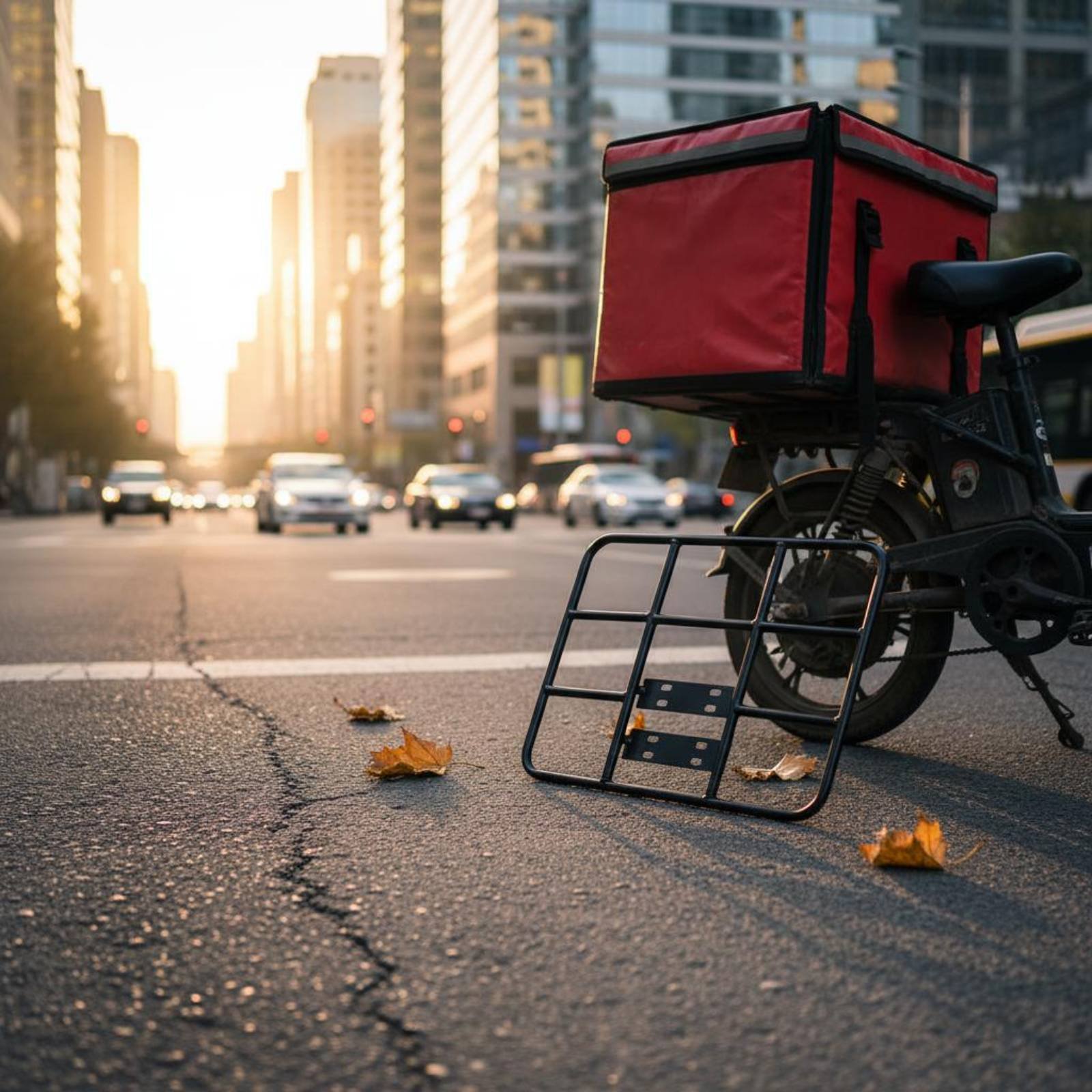 Cycling Gear Box - Suporte de Carga para Bicicleta Elétrica,