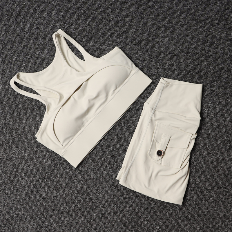 Cycling Gear For Women - Calções de fitness conjuntos de yoga