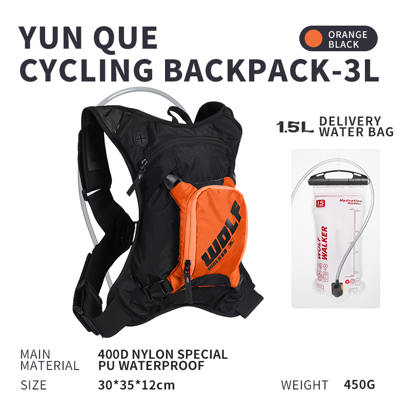 Cycling Backpack - Wolfwalke skylark off road correndo mochila