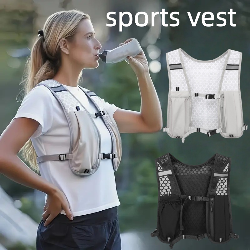 Cycling Backpack - Colete de Corrida Unissex Resistente à