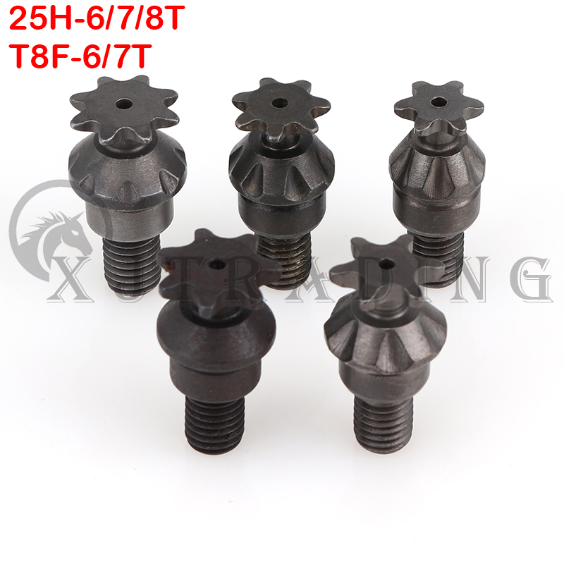 Cycling Gear Box - Embreagem dental, 25h, t8f, 6t, 7t,
