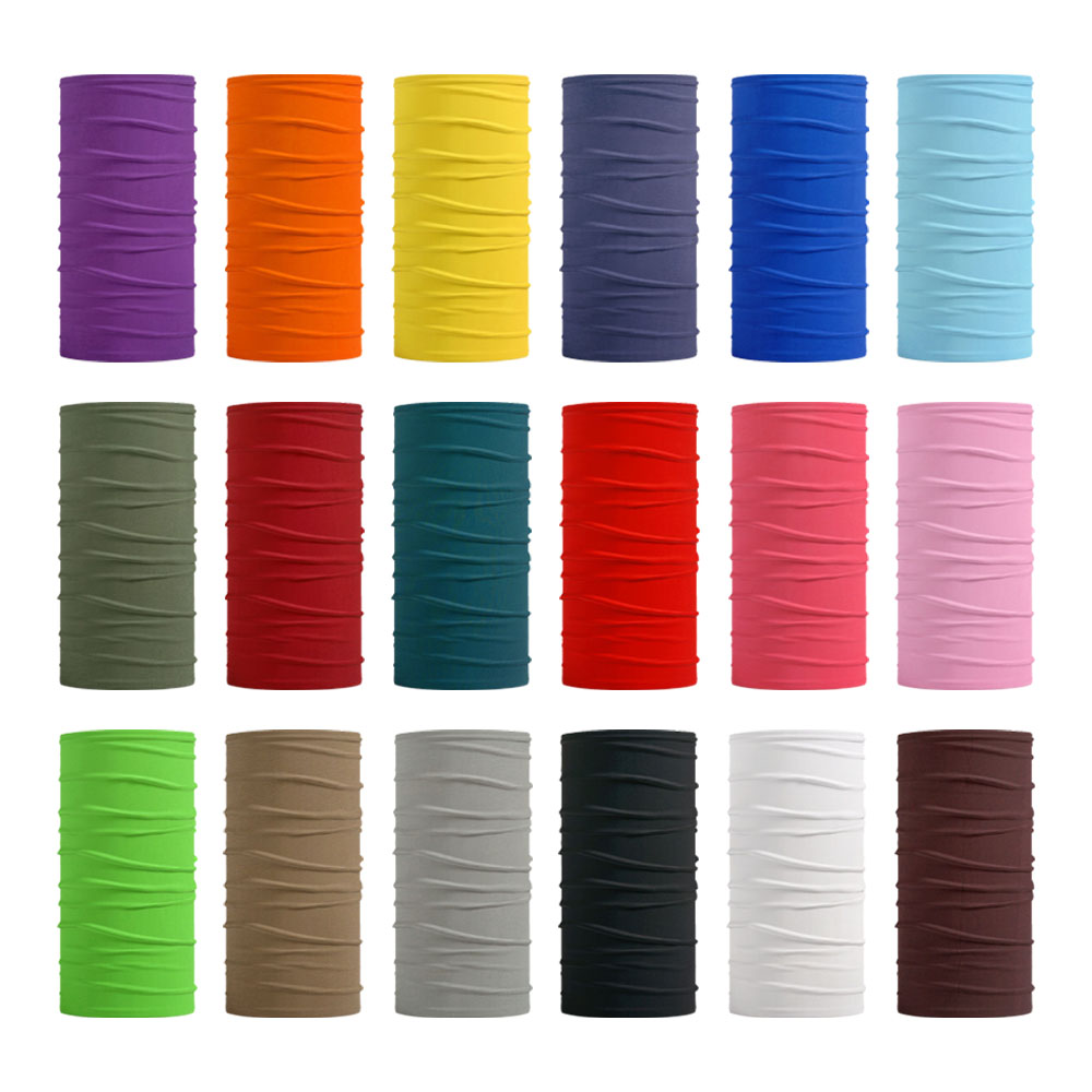 Cycling Gear For Women - Bandanas de cor sólida sem costura