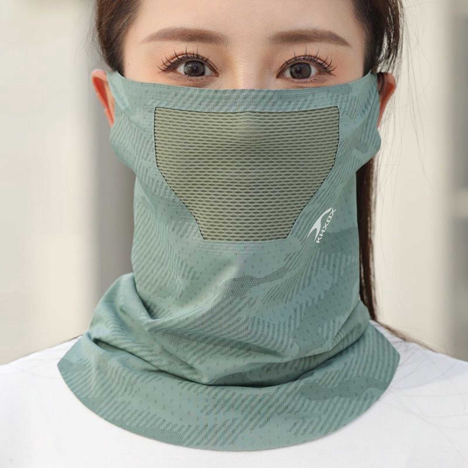 Cycling Gear For Women - Máscara Facial Respirável para Ciclismo ao