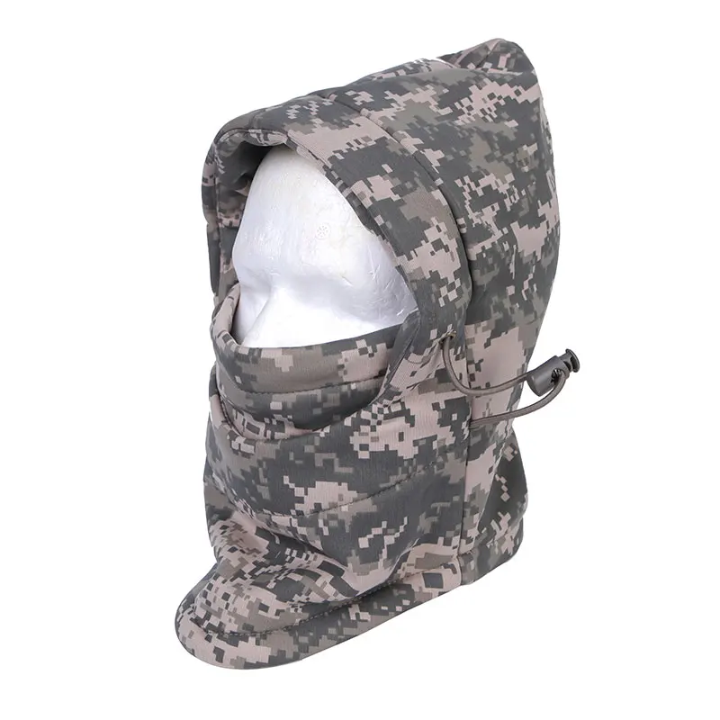 Cycling Protective Gear - Camuflagem tática capuz quente rosto pescoço