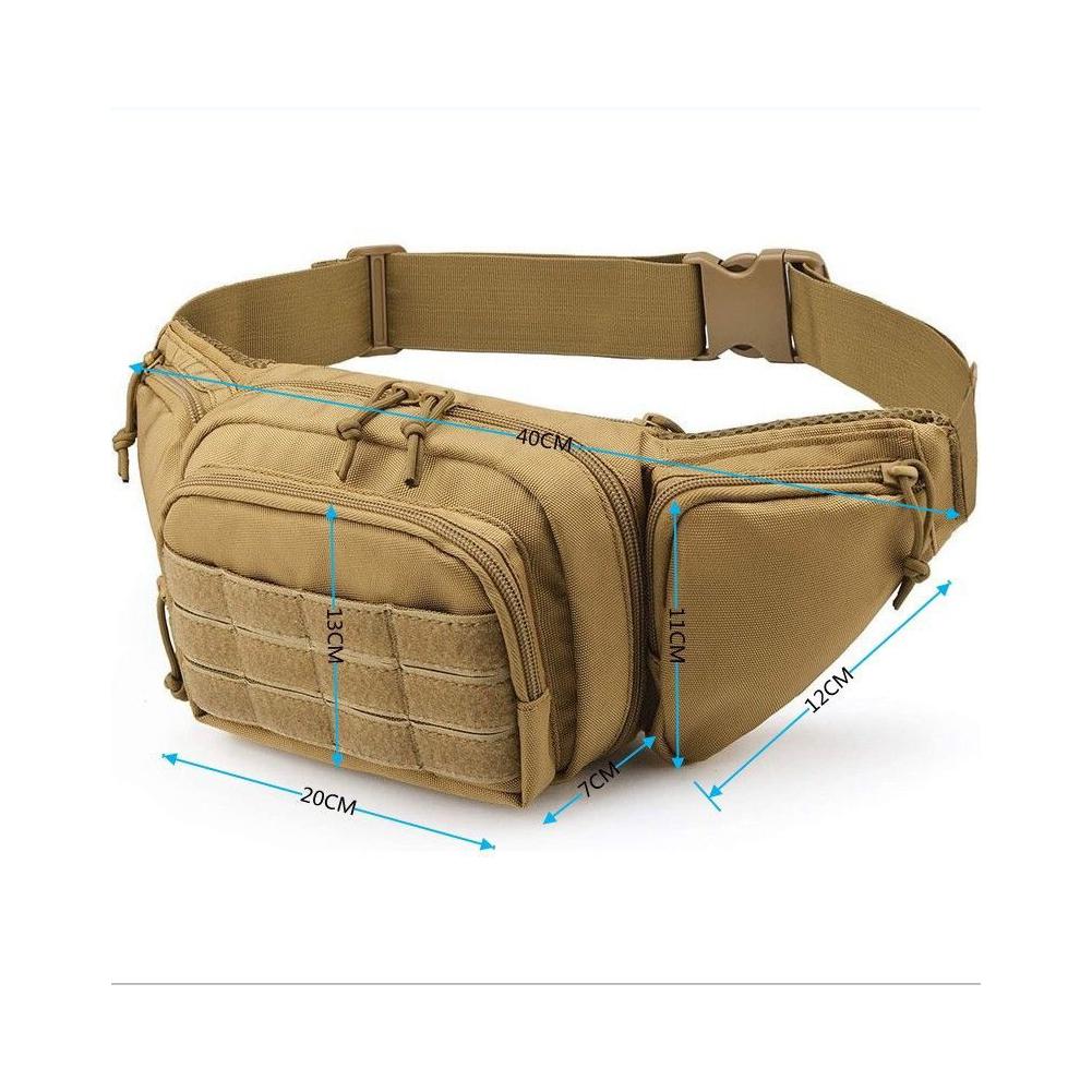 Cycling Gear Pack - Bolsa Tática de Cintura Impermeável, Bolsa