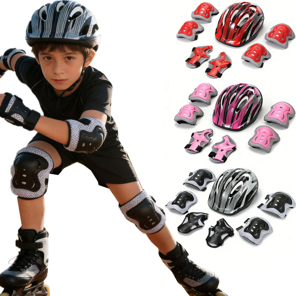 Cycling Gear For Kids - Conjunto de equipamentos de proteção para