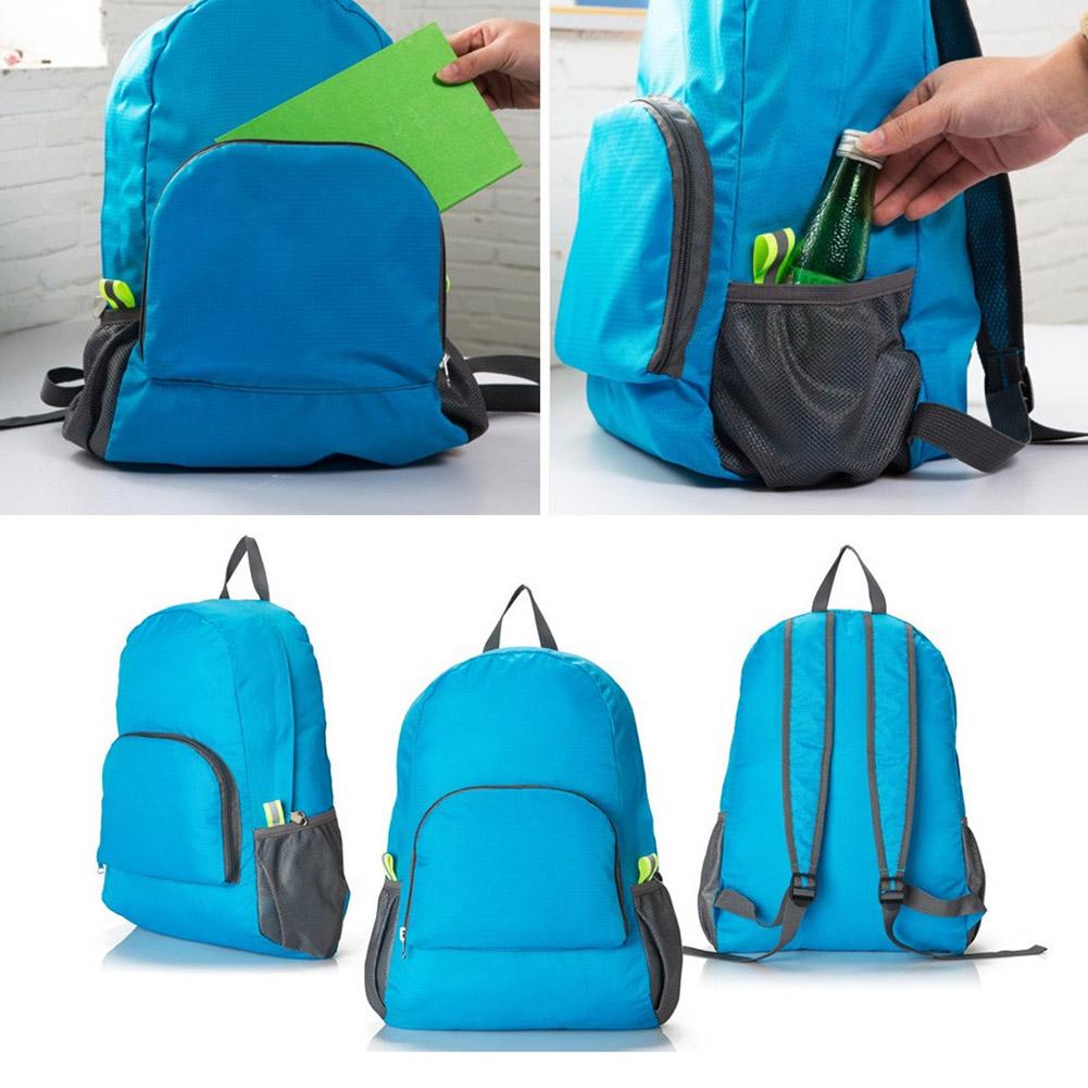 Cycling Backpack - Mochila portátil dobrável bolsa de montanhismo