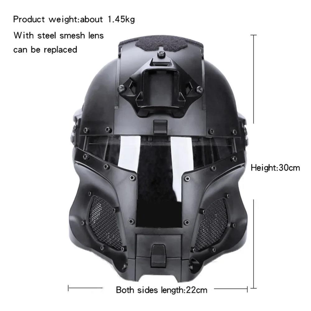 Capacete modular tático com le - Cycling Protective Gear avaliação e preço
