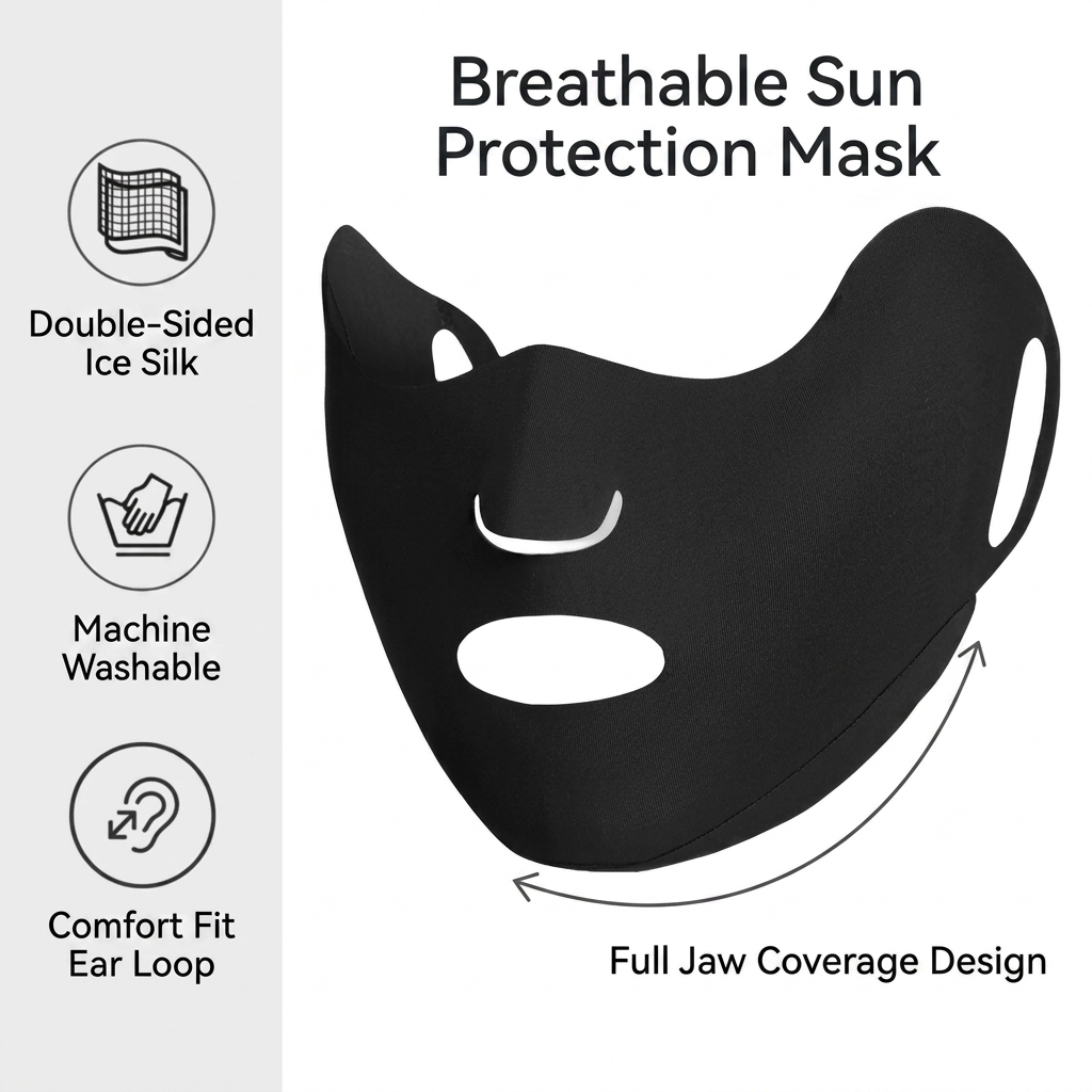 Máscara Facial com Proteção UV - Cycling Gear For Women avaliação e preço