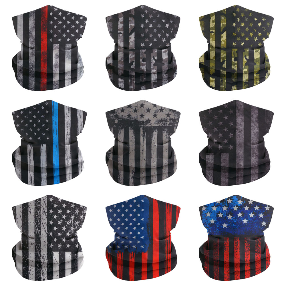 Bandeira dos eua pescoço gaite - Cycling Gear For Women avaliação e preço