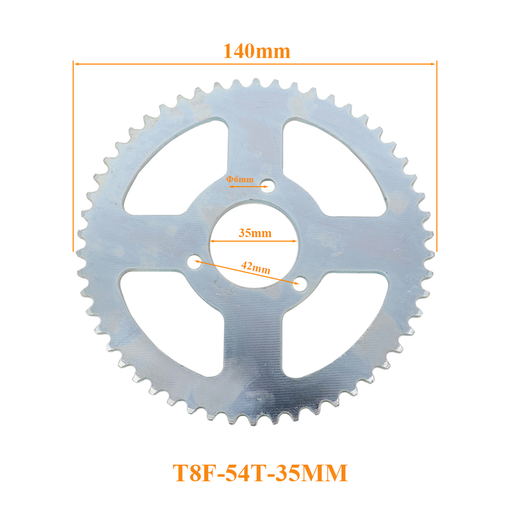 Coroa Traseira de Corrente T8F - Cycling Gear Box avaliação e preço