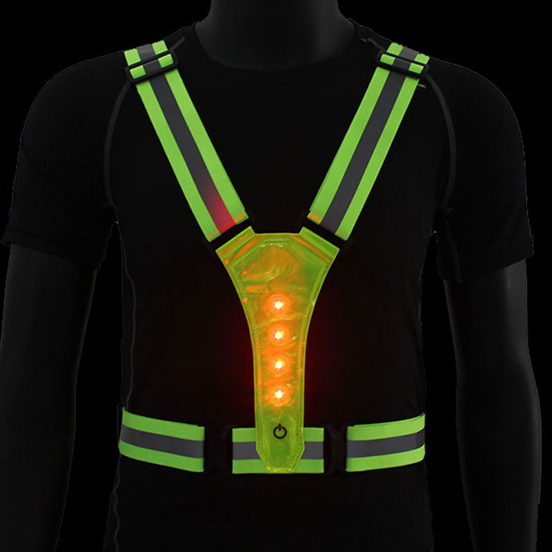 Colete de segurança LED ajustá - Cycling Gear For Women avaliação e preço