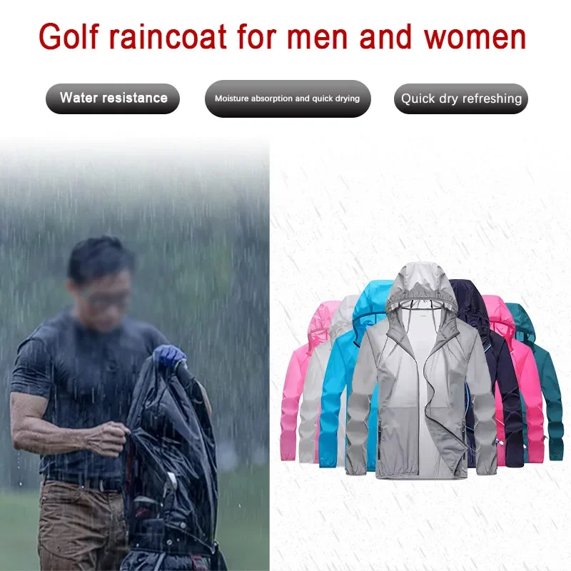 Capa de chuva de golfe jaqueta - Cycling Gear Man avaliação e preço