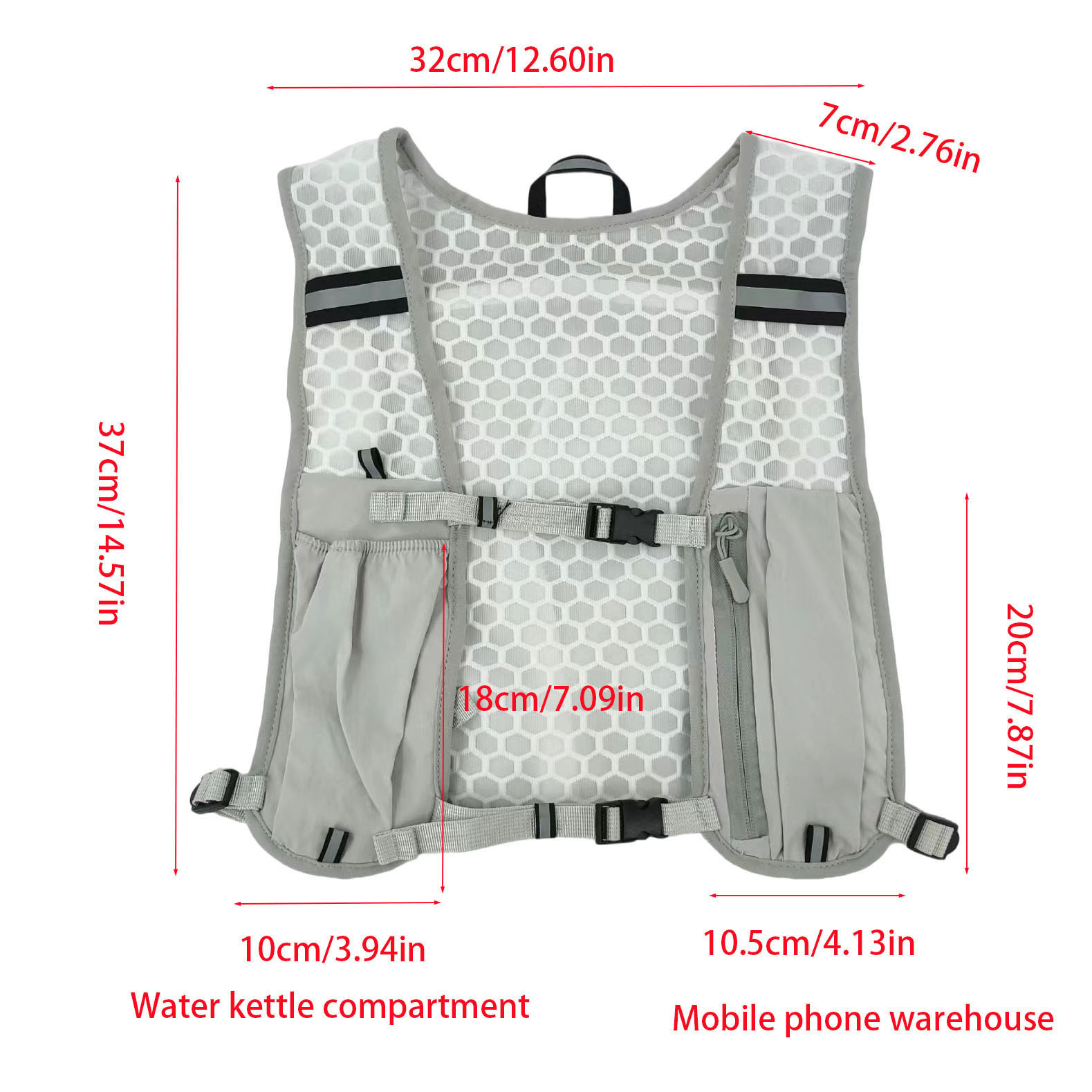 Colete de Corrida Unissex Resi - Cycling Backpack avaliação e preço