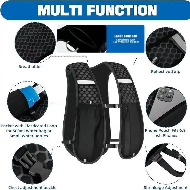 Colete de Corrida Unissex Resi - Cycling Backpack avaliação e preço