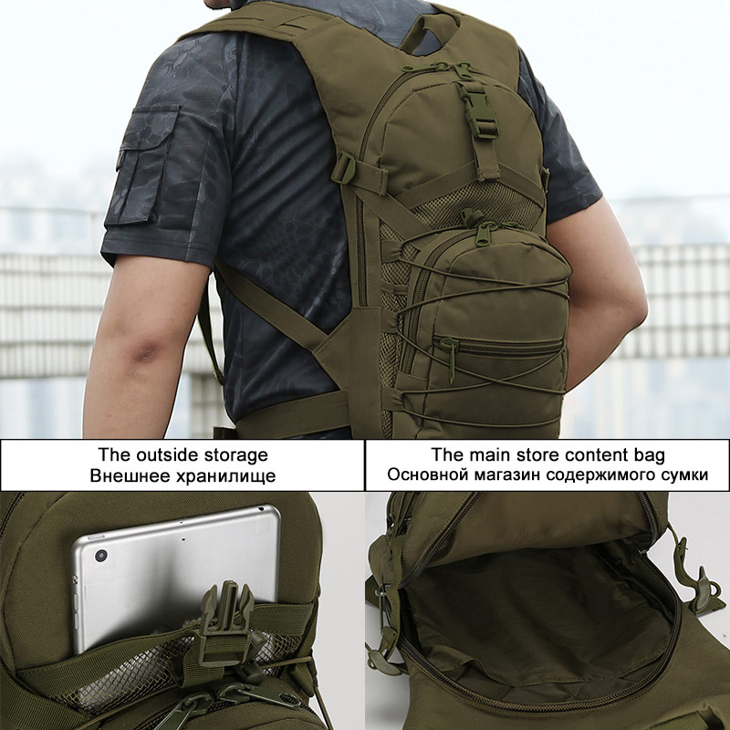 Mochila Tática Molle, 800D Oxf - Cycling Gear Pack avaliação e preço