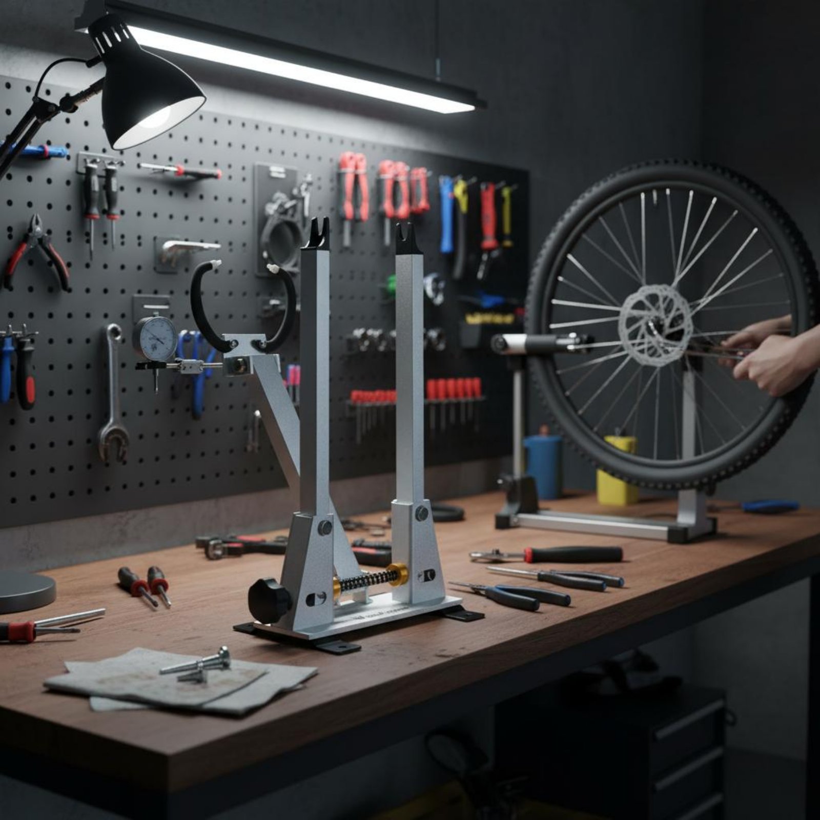 Suporte de Alinhamento de Roda - Cycling Gear Stand avaliação e preço