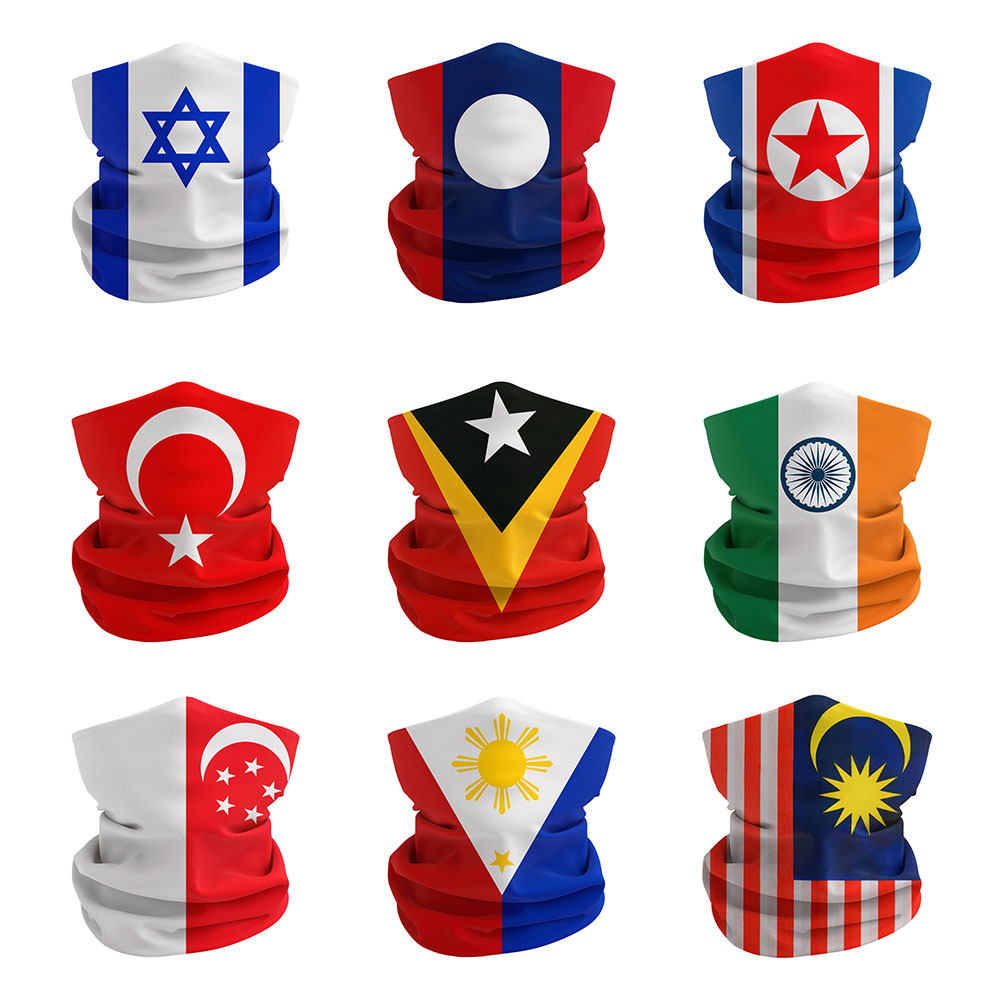 Bandeiras nacionais asiáticas  - Cycling Gear Singapore avaliação e preço