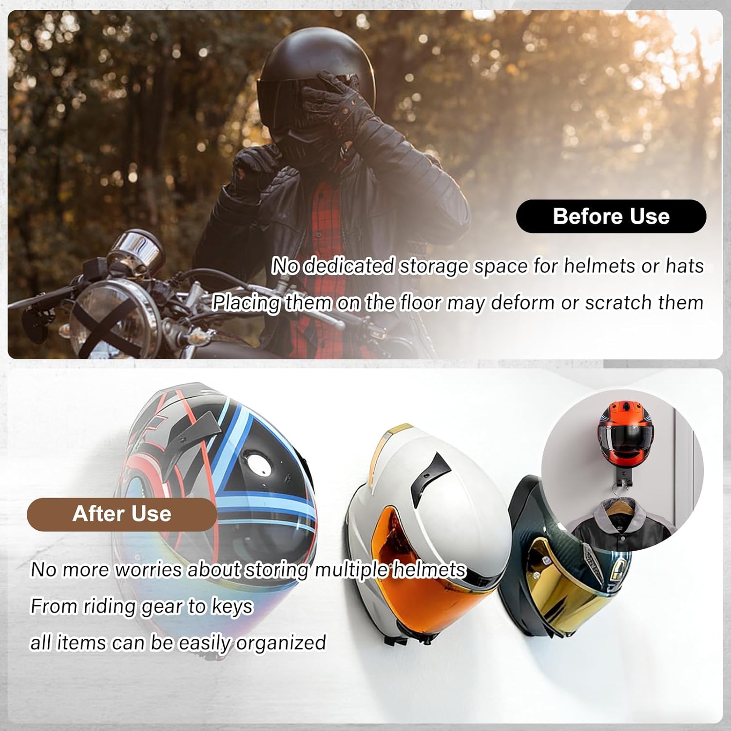 Suporte de Capacete para Motoc - Cycling Gear Stand avaliação e preço