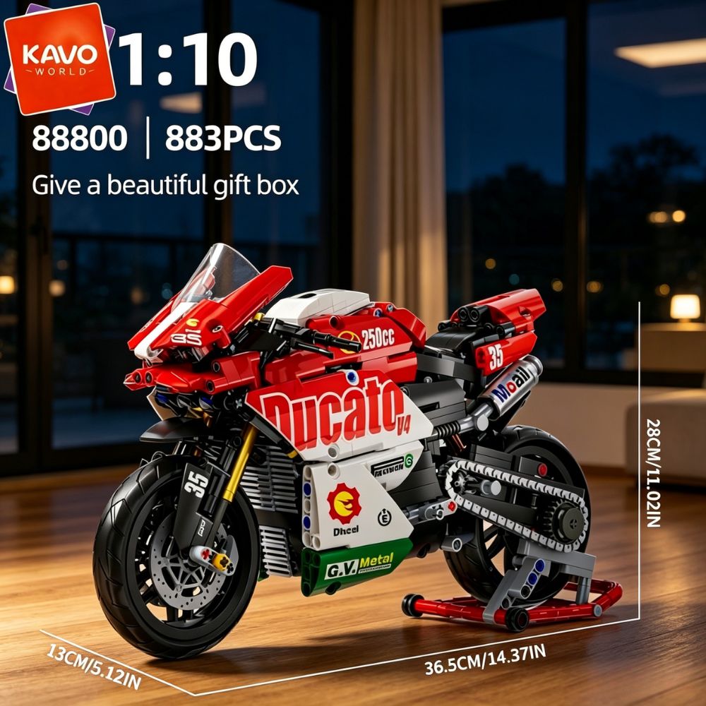 KAVOWORLD 883 Peças 1:10 Conju - Cycling Gear Stand avaliação e preço